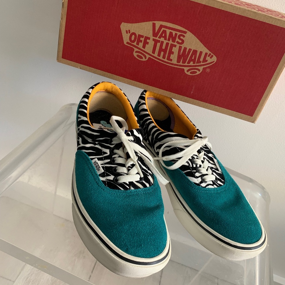 Vans Cush Zebra Tidepool